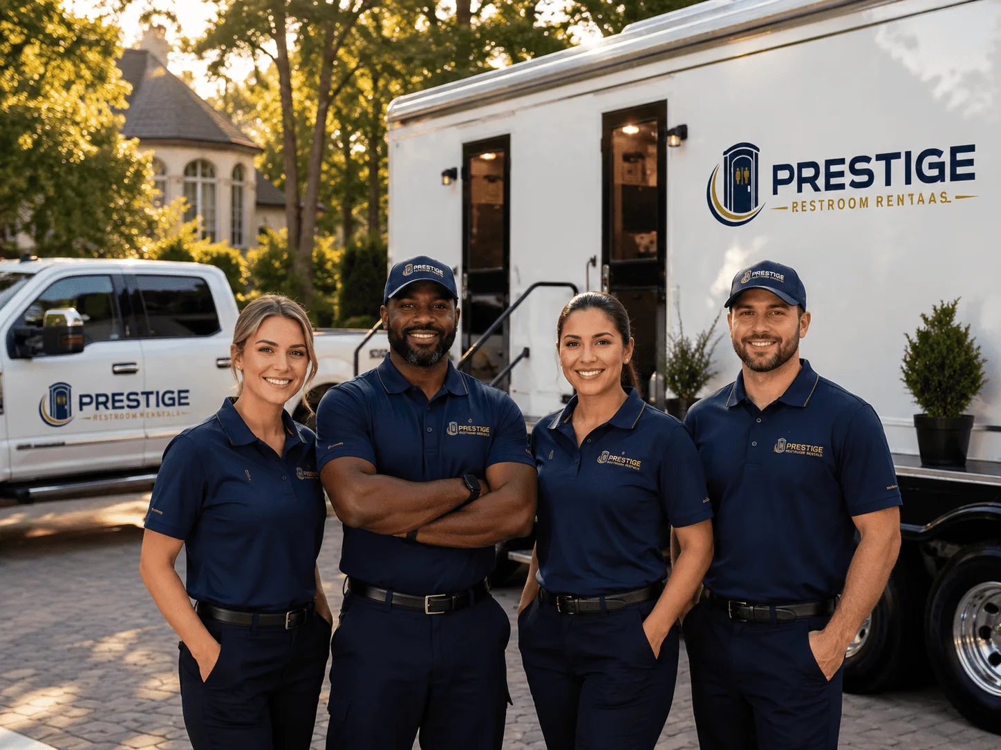 Trusted Luxury Portable Restrooms company in Smiley, TX